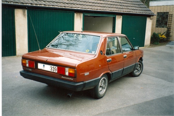 Fiat 131 back bearbeitet
